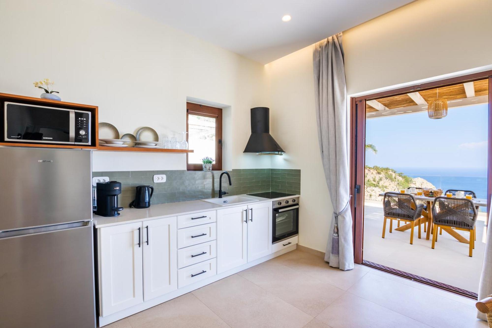 Mertelia Luxury Villas Kyra Panagia ภายนอก รูปภาพ
