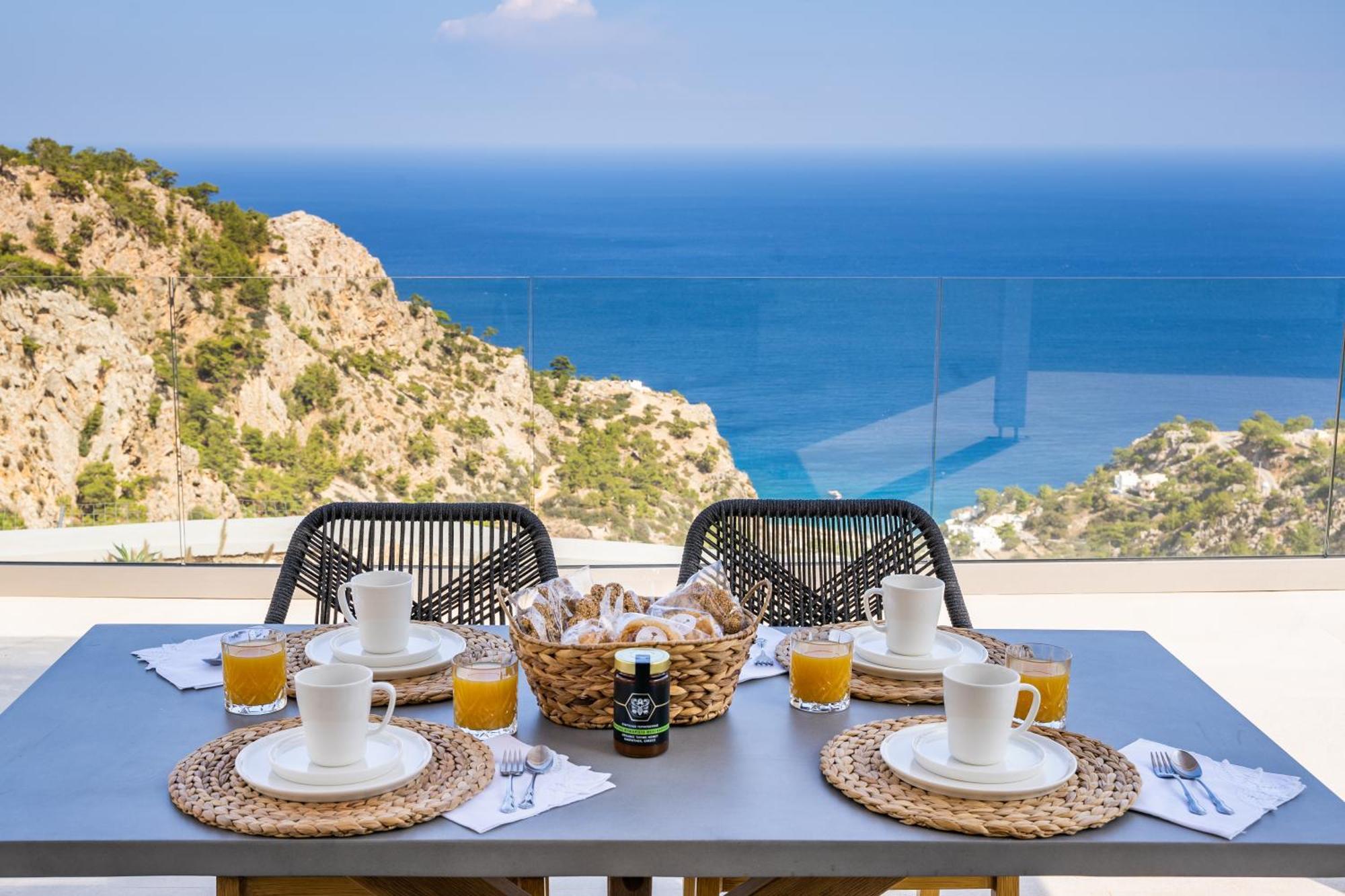 Mertelia Luxury Villas Kyra Panagia ภายนอก รูปภาพ